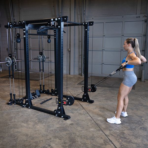 Body-Solid GPR400 Power Rack Functional Trainer Package