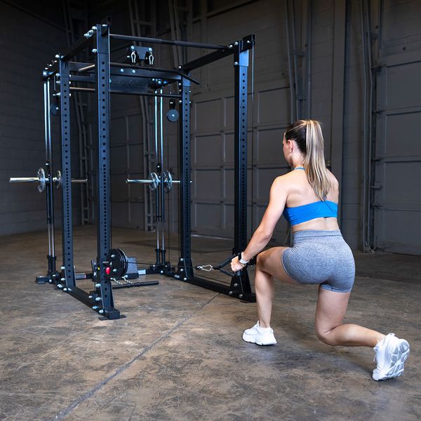 Body-Solid GPR400 Power Rack Functional Trainer Package