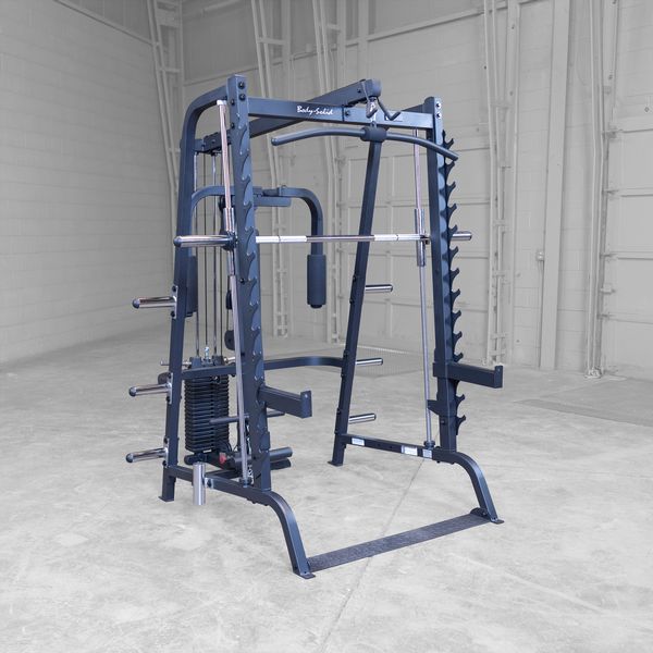 Body-Solid GS348P4 Series 7 Smith Machine Bundle