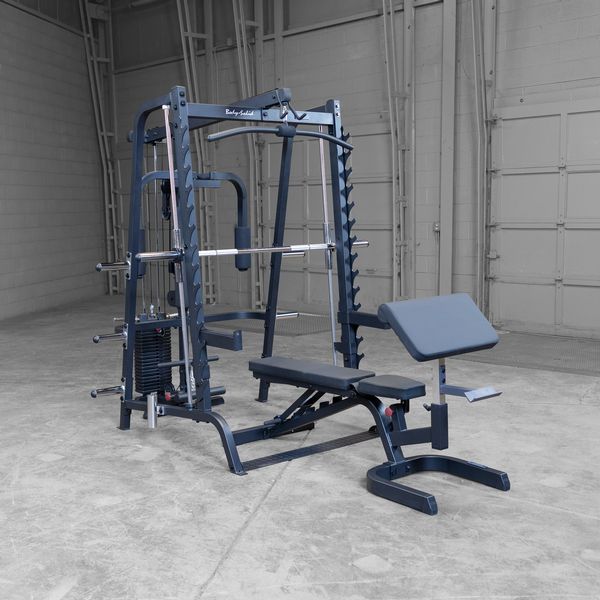 Body-Solid GS348P4 Series 7 Smith Machine Bundle