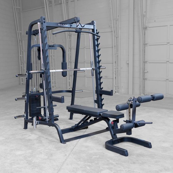 Body-Solid GS348P4 Series 7 Smith Machine Bundle