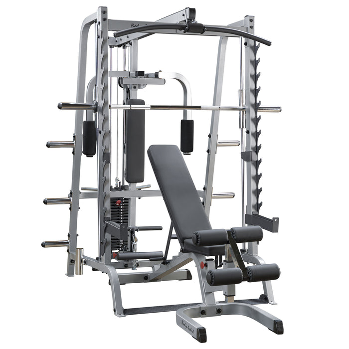 Body-Solid GS348P4 Series 7 Smith Machine Bundle