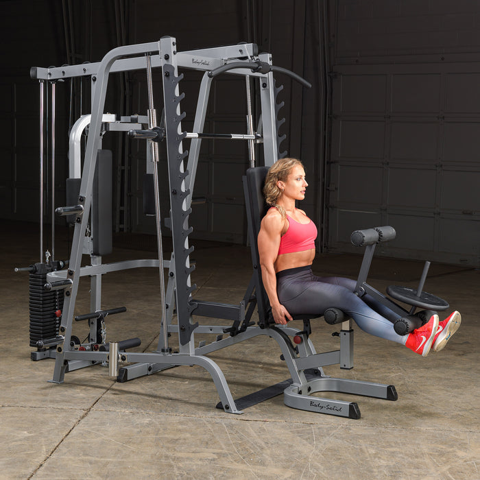 Body-Solid GS348P4 Series 7 Smith Machine Bundle