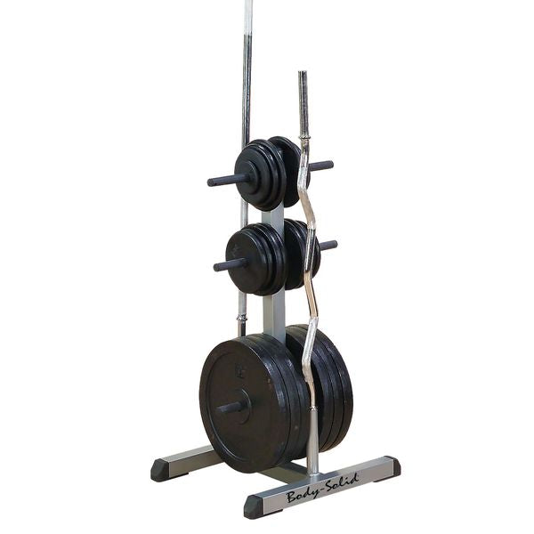 Body-Solid GSWT Standard Plate Tree & Bar Holder