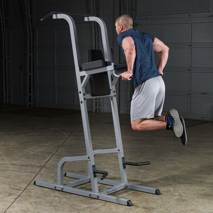 Body-Solid GVKR82 Vertical Knee Raise/Dip/Pull Up Machine