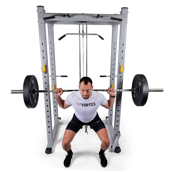 Vortex Strength SRVXG350 Squat Cage with High/Low Pulley