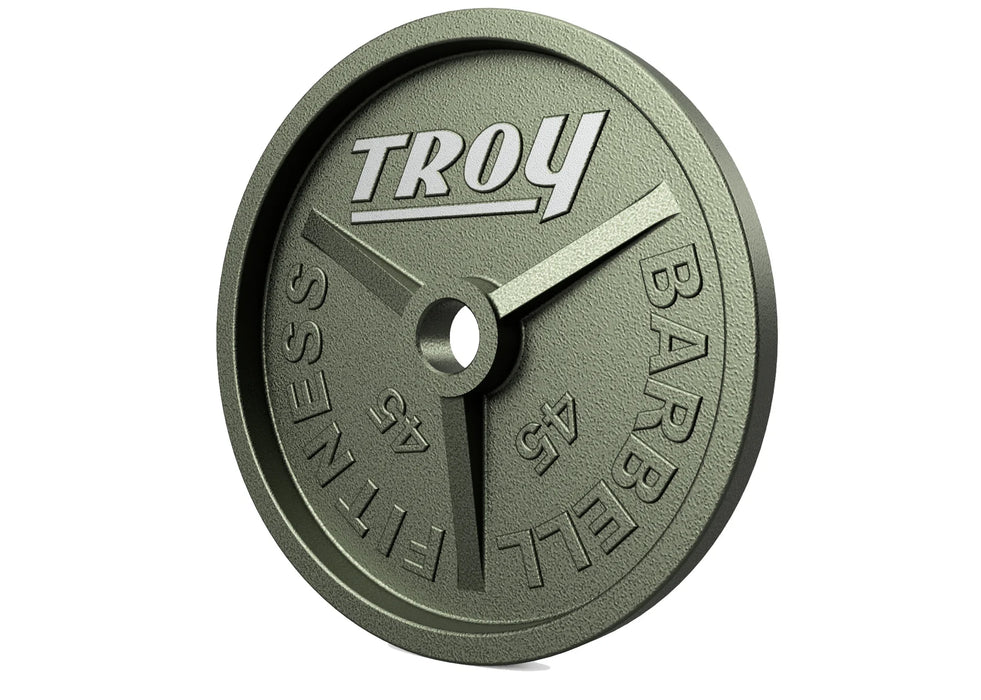 Troy Olympic Cast Iron Bumper Plate | HO