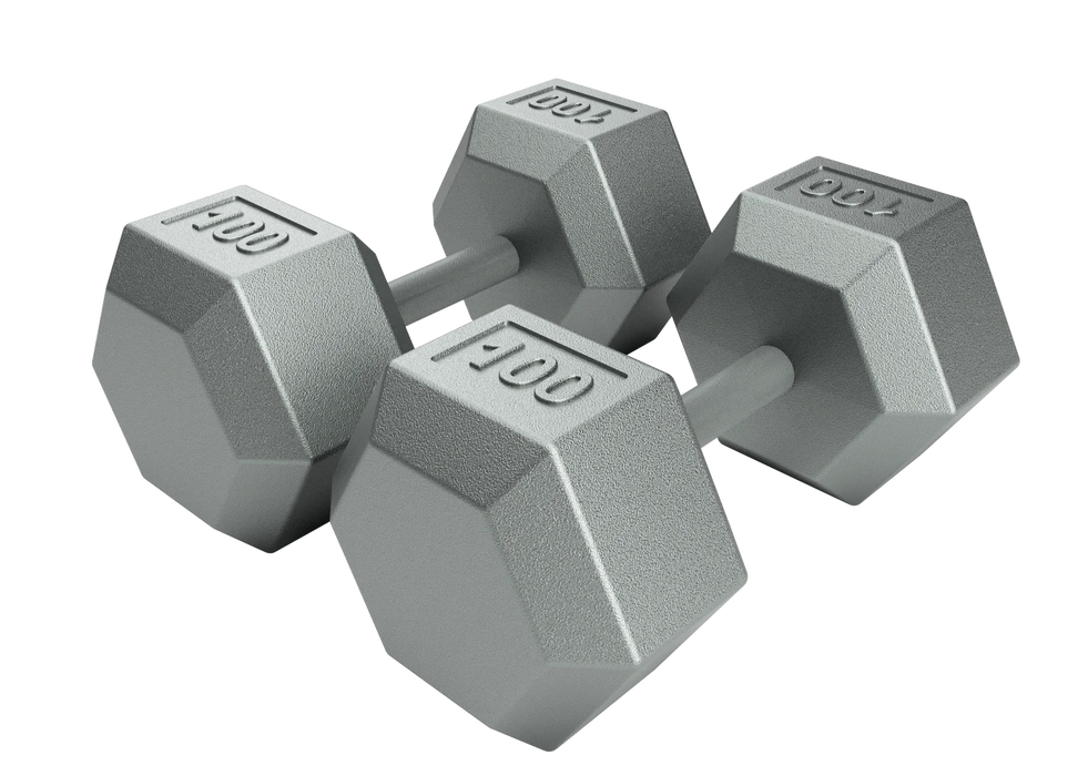 Troy USA 6-Sided Cast Iron Dumbbell Set | IHD