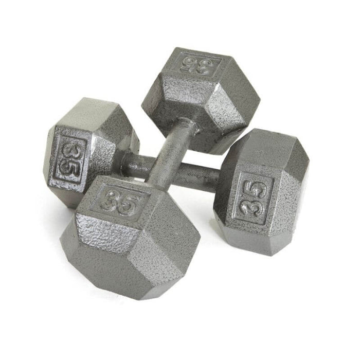 Troy USA 6-Sided Cast Iron Dumbbell Set | IHD