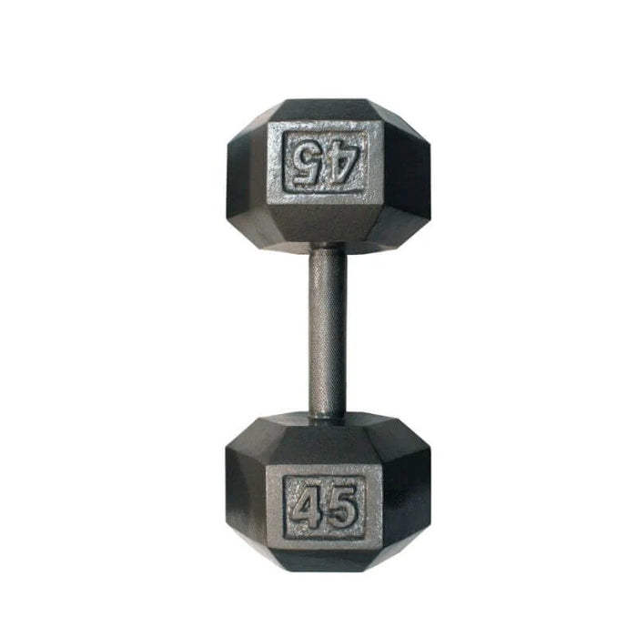 Troy USA 6-Sided Cast Iron Dumbbell Set | IHD