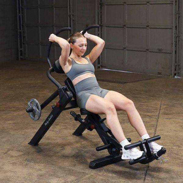 Body-Solid GAB300 Semi-Recumbent Abs Bench