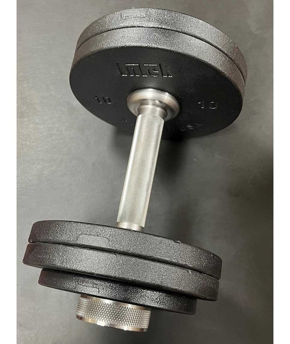 Intek Strength Kraft Steel RAW Series Loadable Dumbbell Handle