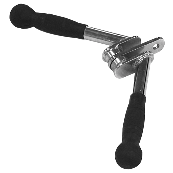 Body-Solid Tools MB507RG Balanced V-Bar Attachment with Rubber Pro-Grip