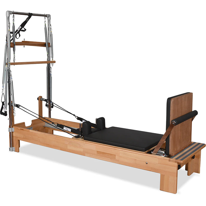 Private Pilates Premium Wood Reformer With Tower