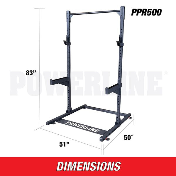 Body-Solid Powerline PPR500 Half Rack