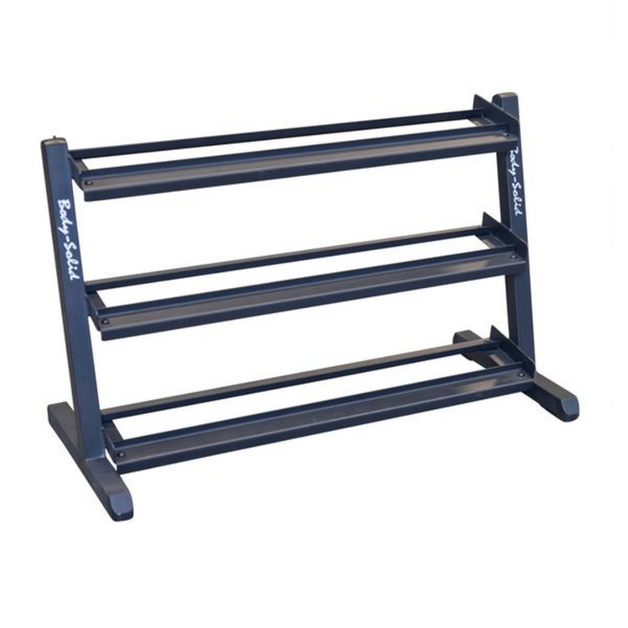 Body-Solid GDR48B 48" 3-Tier Dumbbell Rack