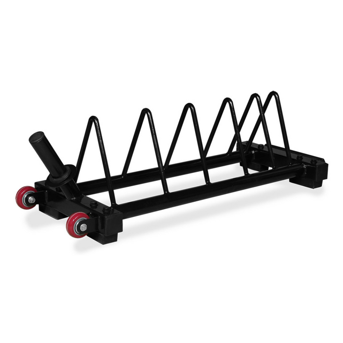 Intek Strength Short Horizontal Bumper Plate Storage Rack