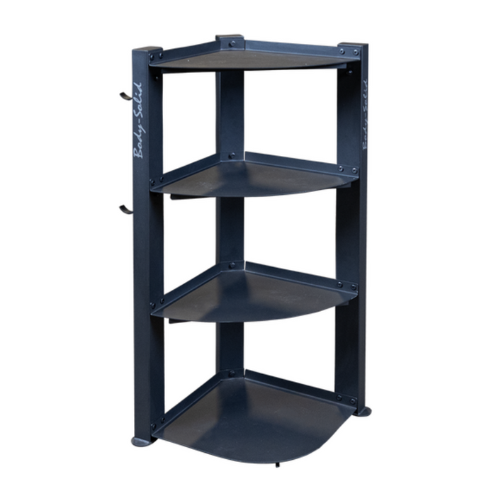 Body-Solid GAR75 Corner Multi Accessory Storage Rack