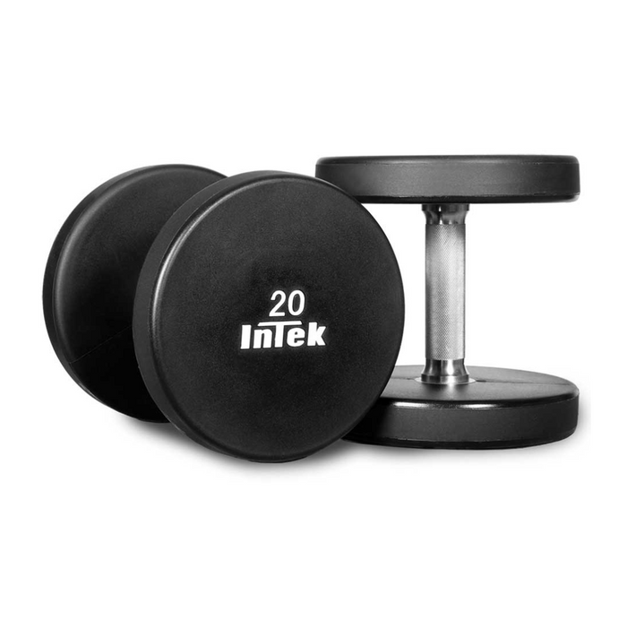 Intek Strength Armor Series Solid Urethane Dumbbell (Pair)