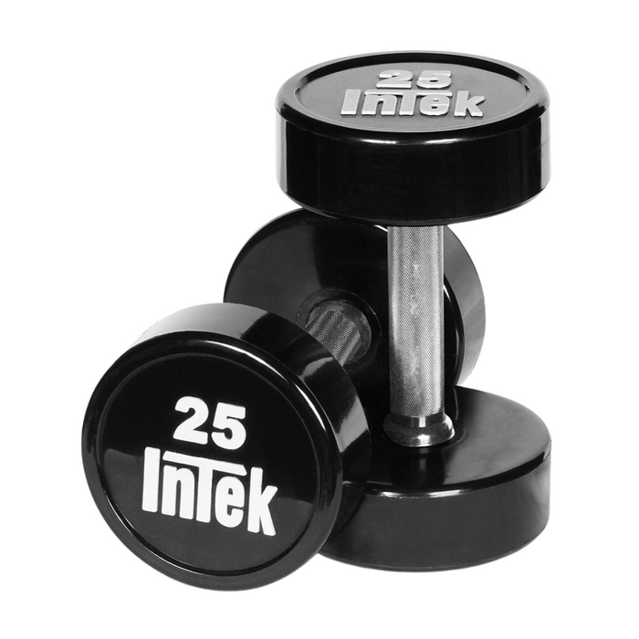 Intek Strength Bravo Series Solid Urethane Dumbbell (Pair)