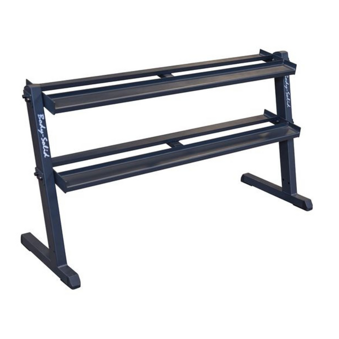 Body-Solid GDR60B 60" 2-Tier Dumbbell Rack