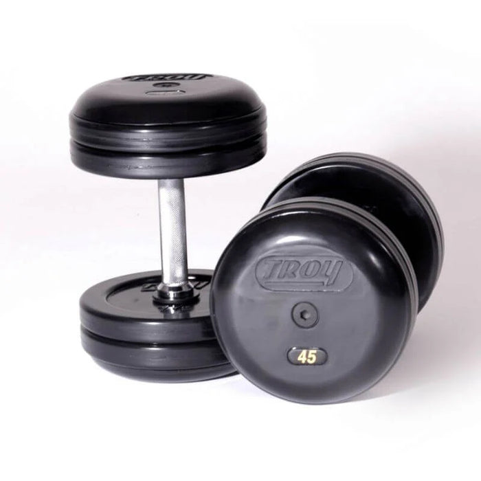 Troy Pro-Style Rubber Encased Dumbbell Set | RUFD