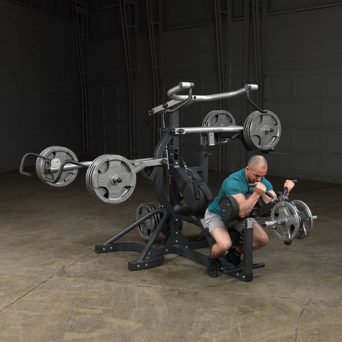 Body-Solid SBL460P4 Freeweight Leverage Machine Gym Set