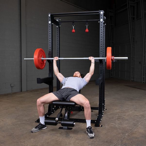 Body-Solid Pro ClubLine SPRHALFBACK Commercial Half Rack Extension