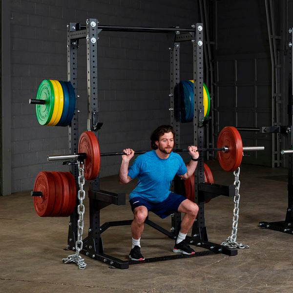 Body-Solid Pro ClubLine SPRHALFBACK Commercial Half Rack Extension