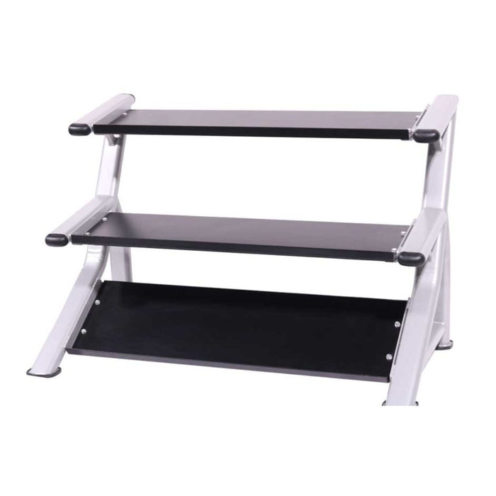 Intek Strength Three Tier Tray-Style Dumbbell Rack