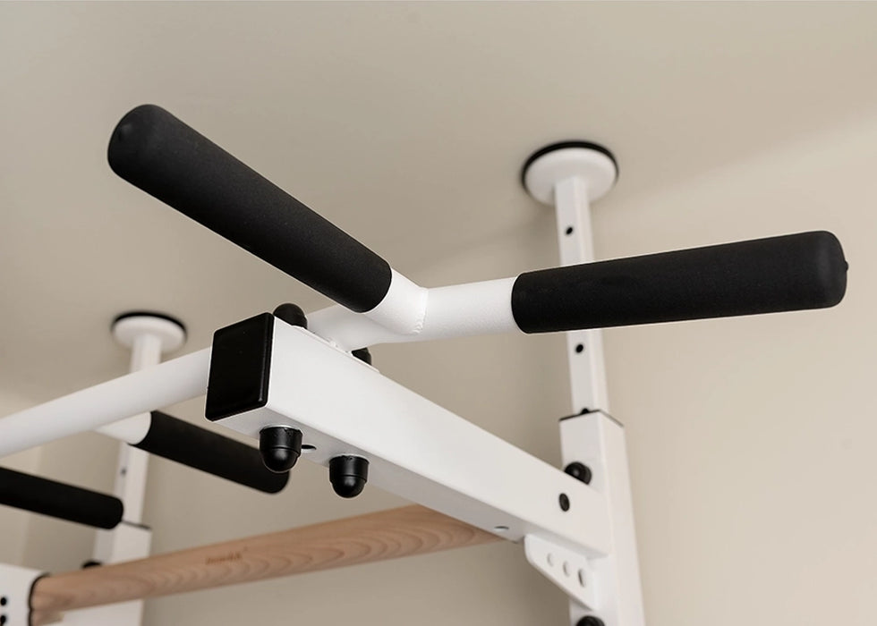 BenchK 522 Wall Bars with Pull-up Bar & Dip Bar