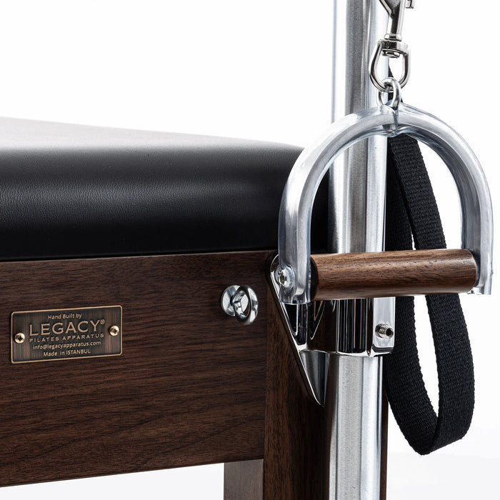 Legacy Apparatus Walnut Cadillac Trapeze Table