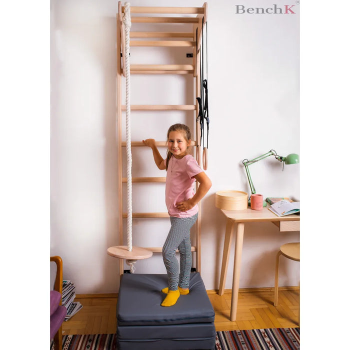 BenchK 111 Wall Bars with Adjustable Pull-up Bar