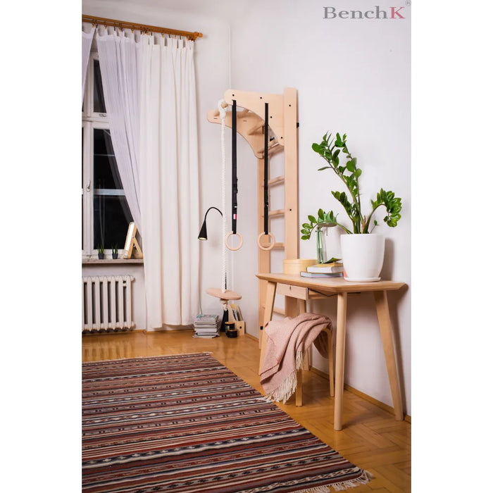 BenchK 111 Wall Bars with Adjustable Pull-up Bar