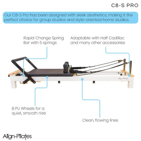 Align Pilates Leg Extensions for C8-S Reformers