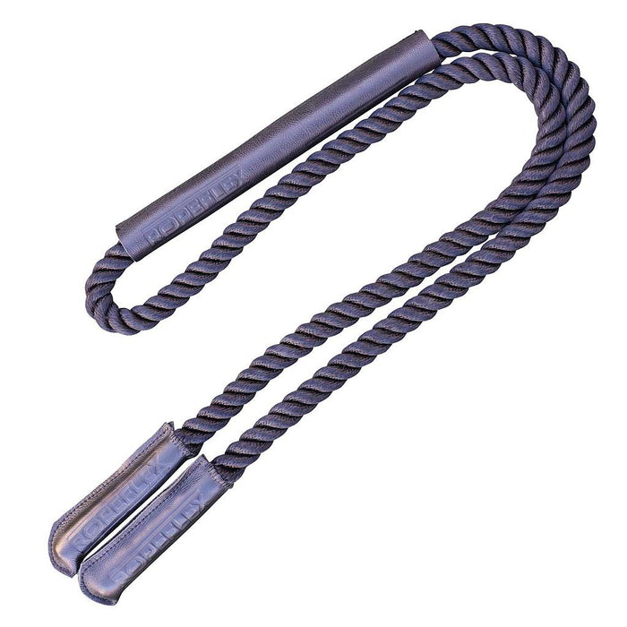 RopeFlex XR25 Heavy Jump Rope & Leather Grips