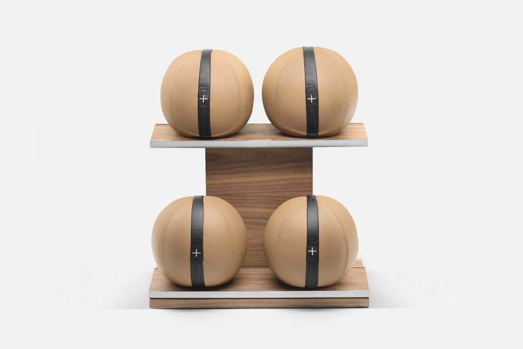 MOXA™ POWER - Weighted Gym Balls With Horizontal Rack